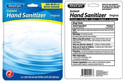 Package Label (54277 Hand Sanitizer 2x53ml)